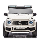 Mercedes-Benz G63 AMG 4X4 Ride-On Car 12V - White