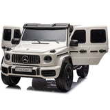 Mercedes-Benz G63 AMG 4X4 Ride-On Car 12V - White
