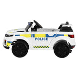 Factual Toys Kids Electric Police Car 911 (12V) - White