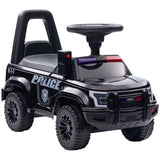 Factual Toys Kids Police Push Car - Black