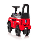 Factual Toys Kids Police Push Car - Red