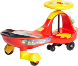 Factual Toys Swing Ride-On Car - Frog Red
