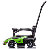 Lamborghini Handle Pusher Car - Green
