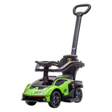Lamborghini Handle Pusher Car - Green