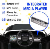 Land Rover Defender Ride On Truck With Remote Control 12V - Black