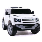 Land Rover Defender Ride On Truck With Remote Control 12V - White