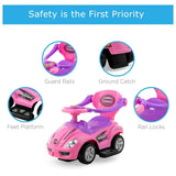 Factual Toys Megacar Canopy Kids 3-in-1 Push Car - Pink