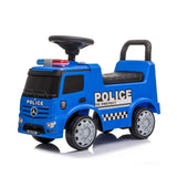 Mercedes Benz Police Pusher Car - Blue