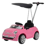 Fiat 3-In-1 Kids Pusher With Canopy - Pink