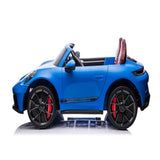 MYTS Boy's Porsche GT3 Licensed Electric Ride-On Car 12V - Blue