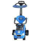 Factual Toys Sunshine Canpoy Coupe Pusher Car - Blue