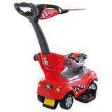 Factual Toys Sunshine Canpoy Coupe Pusher Car - Red