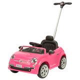 Fiat - 3-In-1 Kids Pusher Car - Pink