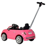 Fiat - 3-In-1 Kids Pusher Car - Pink