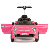 Fiat - 3-In-1 Kids Pusher Car - Pink