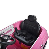 Fiat 500 Childrens Ride-On Electric Car -12V Pink