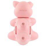 Flipper Oral Hygienic Set Fun Animal Kids Toothbrush With Holder - Piggy