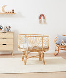 ergoPouch Cot Tuck Sheet - Grey Marle