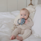 Mushie No-Drop Dino Teether - Tradewinds