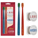Flipper Soft Bristles Toothbrush With Cover & Flp Play Ilove 2 in 1 pack