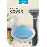 Flipper Hygienic Razor Cover with Suction Cups - Blue