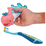 Flipper Toothpaste Squirter for Kids - Whale Pink