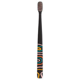 Flipper Bristles Soft Toothbrush with Cover - Smoke Grey