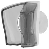 Flipper Bristles Soft Toothbrush with Cover - Smoke Grey