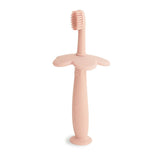 Mushie Flower Training Toothbrush Blush - Laadlee