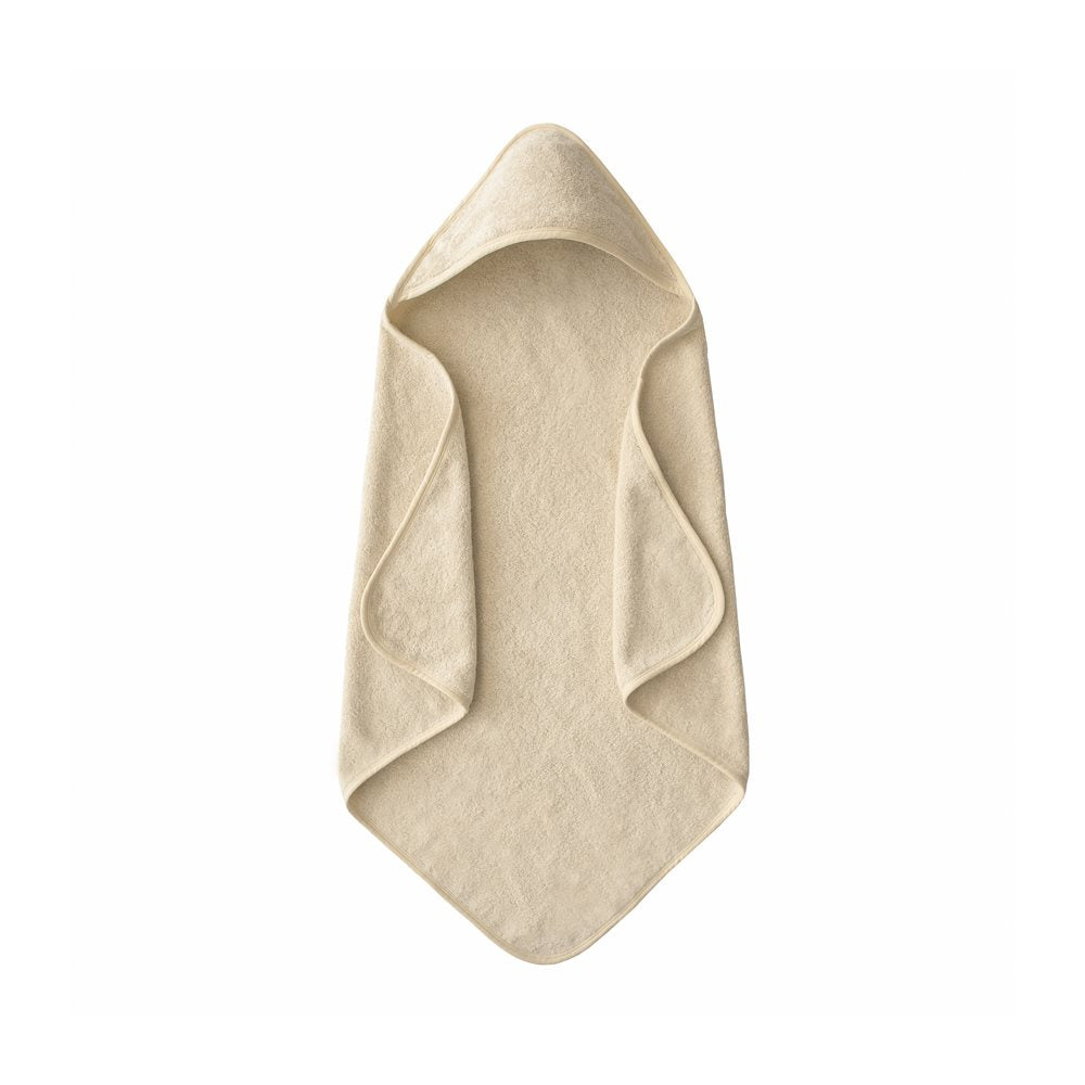 Mushie Hooded Towel Fog - Laadlee