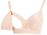 Okus Full Cup Maternity & Nursing Bra - Beige - Laadlee