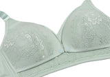 Okus Full Cup Maternity & Nursing Bra - Green - Laadlee