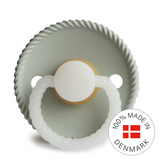 Frigg Rope Latex Baby Pacifier 0-6M, 1Pack, Sage Night - Size 1 - Laadlee
