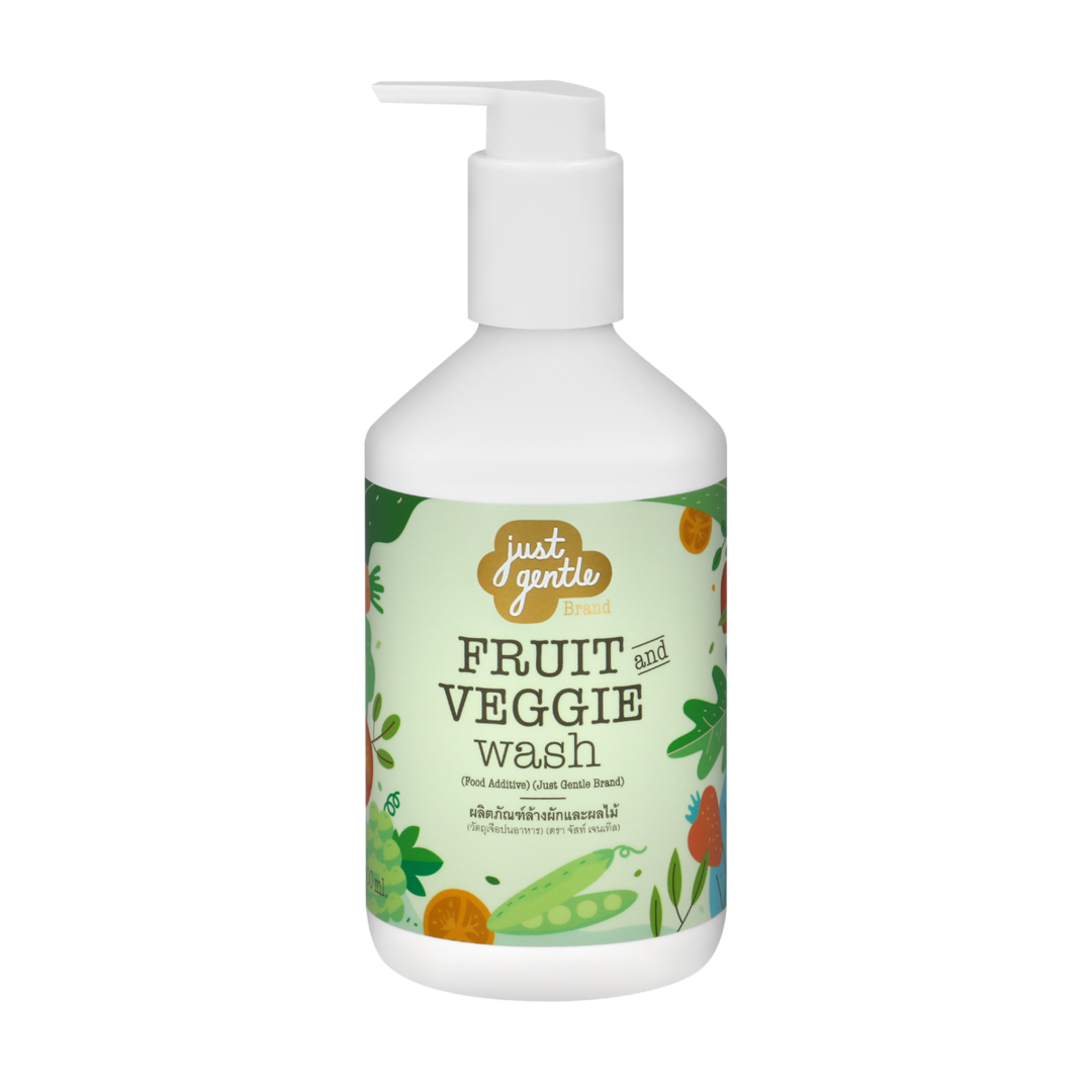 Just Gentle Fruit & Veggie Wash - 300ml - Laadlee