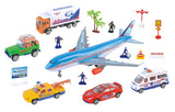 Power Joy Vroom Vroom Airport Playset- Assorted