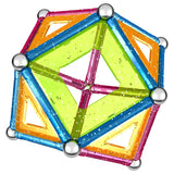 Geomag Glitter Magnetic Panels Construction Set - 44Pcs