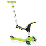 Globber Go Up Sporty Lights Scooter - Lime Green