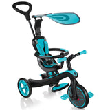 Globber 4 In 1 Explorer Trike Tricycle - Teal