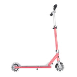 Globber Flow Element Lights Scooter - Coral Pink