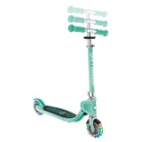 Globber Flow Foldable Junior Lights Scooter - Mint