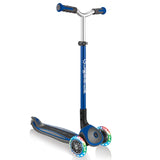 Globber Master Lights Scooter - Navy Blue