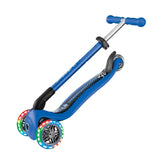 Globber Primo Foldable Fantasy Lights - Navy Blue & Racing