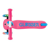 Globber Primo Plus Lights - Fuchsia & Sky Blue