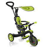 Globber 4 In 1 Explorer Trike Tricycle - Lime Green