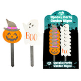 Tinc Halloween Garden Sign