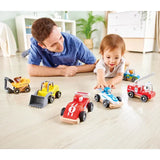Hape Wild Riders Vehicle Police Car - Blue