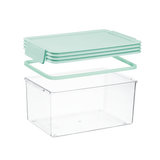 Inochi Tritan Hokkaido Food Container 1000ml - Tea Green-Matcha