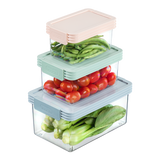 Inochi Tritan Hokkaido Food Container 1000ml - Tea Green-Matcha