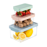 Inochi Tritan Hokkaido Food Container 1000ml - Light Blue