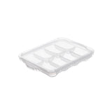 Inochi Amori 8 Cubes Baby Food Freezer Tray with Lid - White